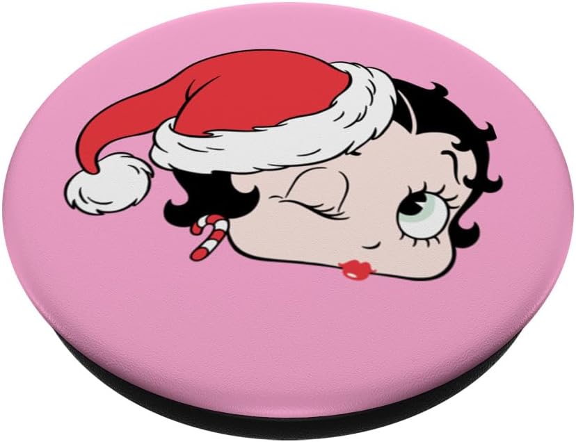 PopGrip interchangeable PopSockets Betty Boop bonnet de Père Noël – Image 2