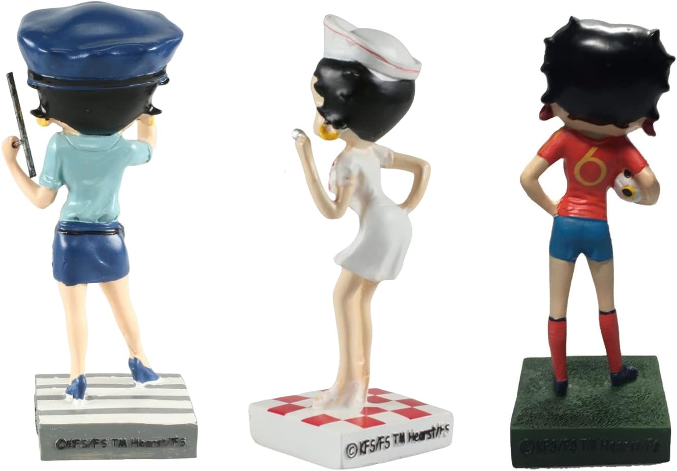 Lot Betty Boop BB6 de 3 figurines en résine 13 à 15 cms – Image 7