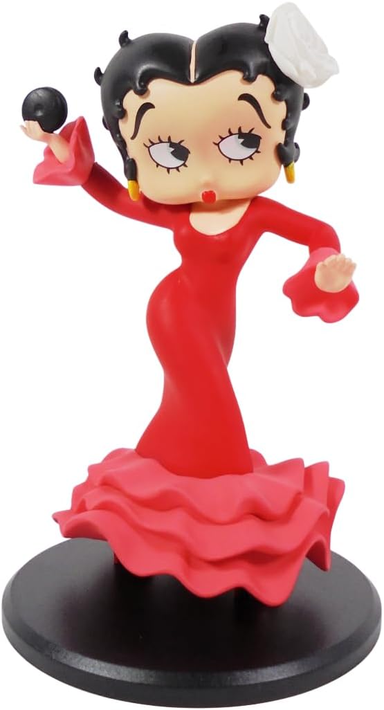 Figurine Betty Boop Flamenco de collection, hauteur 12 cm, BB201