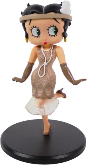 Figurine Betty Boop Charleston en PVC, collection danse 12 cm BB206