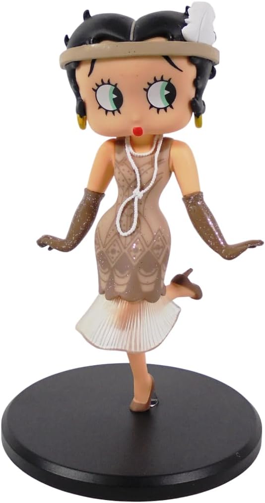 Figurine Betty Boop Charleston en PVC, collection danse 12 cm BB206