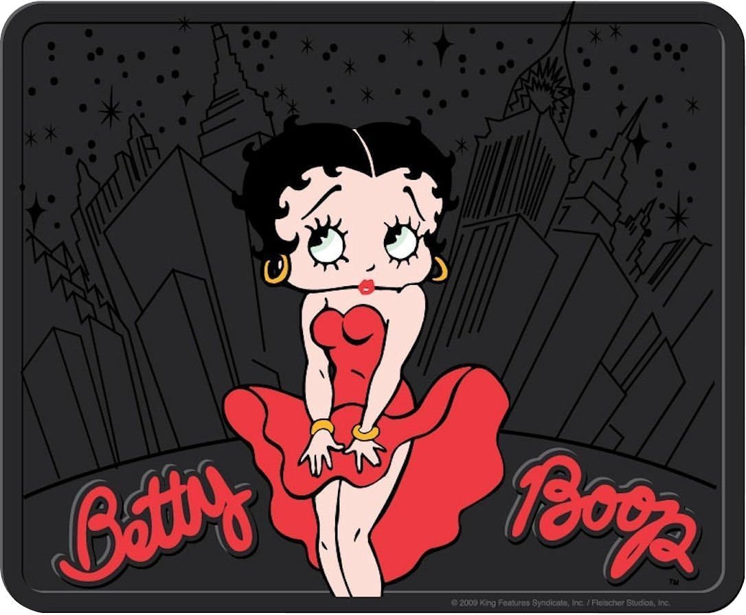 Tapis de sol Betty Boop motif New York City Skyline en 100 % caoutchouc – Image 7