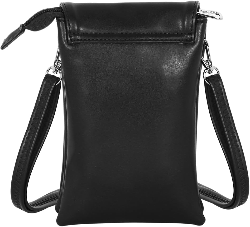 Sac téléphone Betty Boop Motor Love noir 12 x 20 cm – Image 3