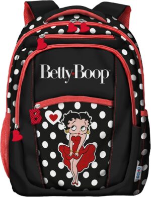 Sac à dos Betty Boop grand format à 3 compartiments Dohe