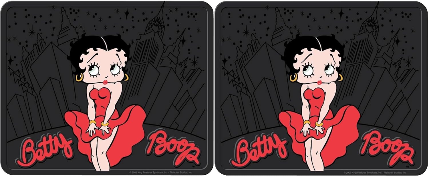 Tapis de sol Betty Boop motif New York City Skyline en 100 % caoutchouc – Image 5