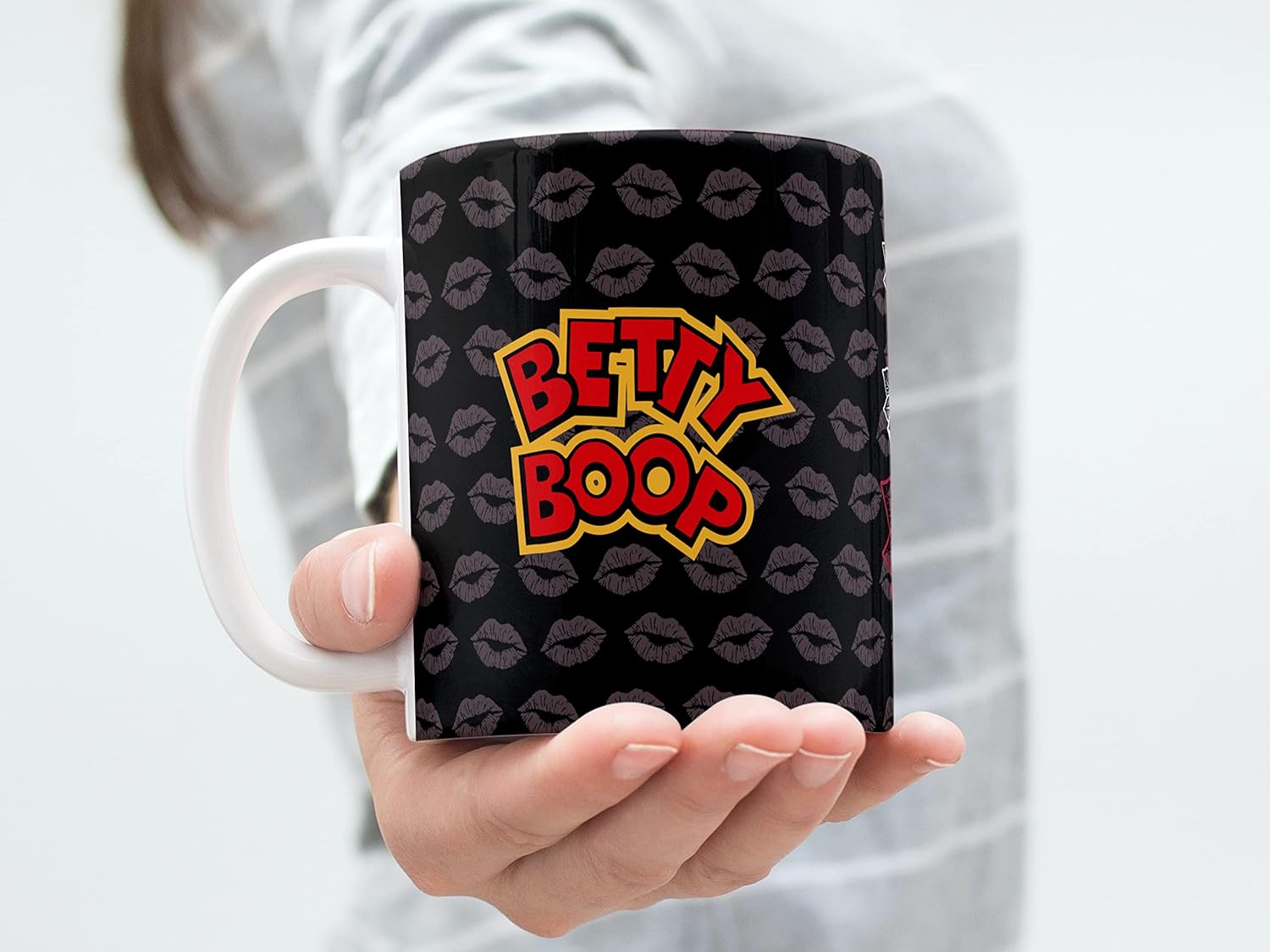 Tasse cadeau Betty Boop 320, coloris Betty Boop Baisers – Image 6