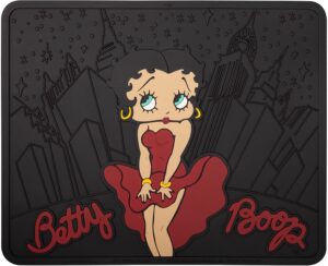 Tapis de sol Betty Boop New York City Sky Line en caoutchouc, lot de 2 Plasticolor