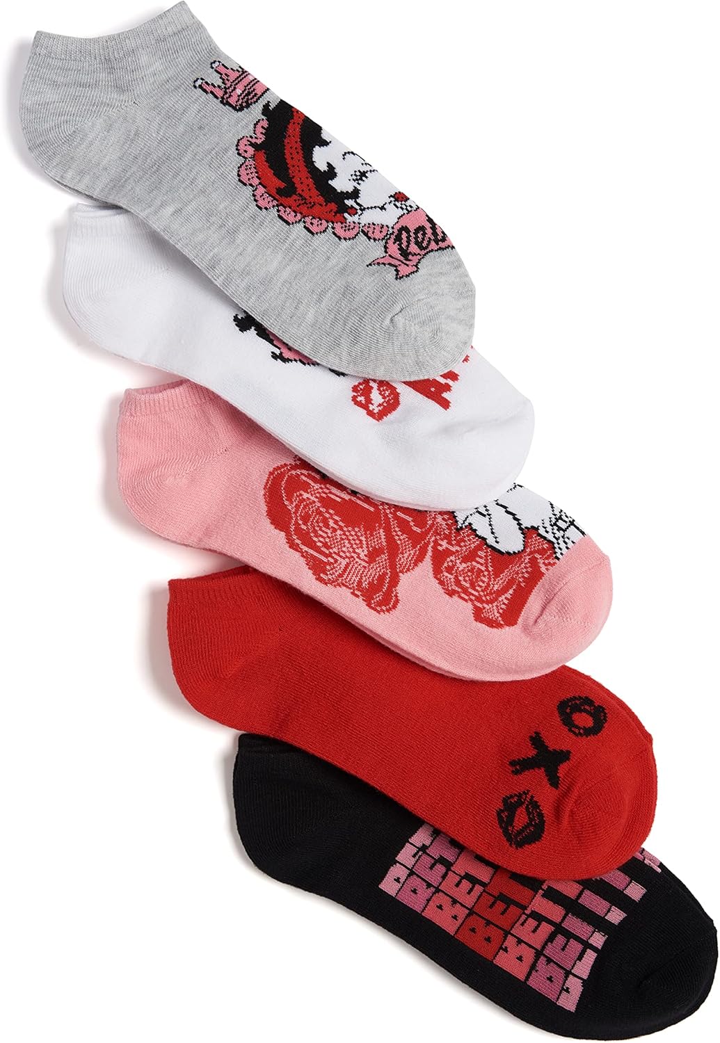 Chaussettes blanches Betty Boop pour femme – Image 5