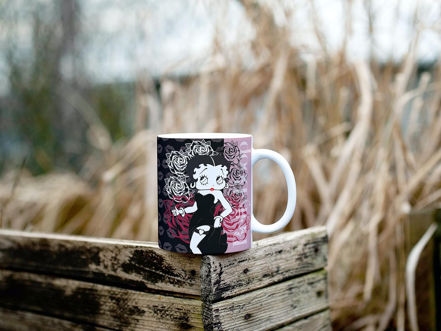 Tasse cadeau Betty Boop 320, coloris Betty Boop Baisers – Image 5