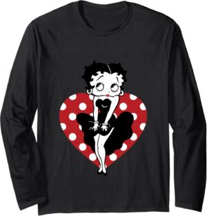 Betty Boop parodie robe à manche longue