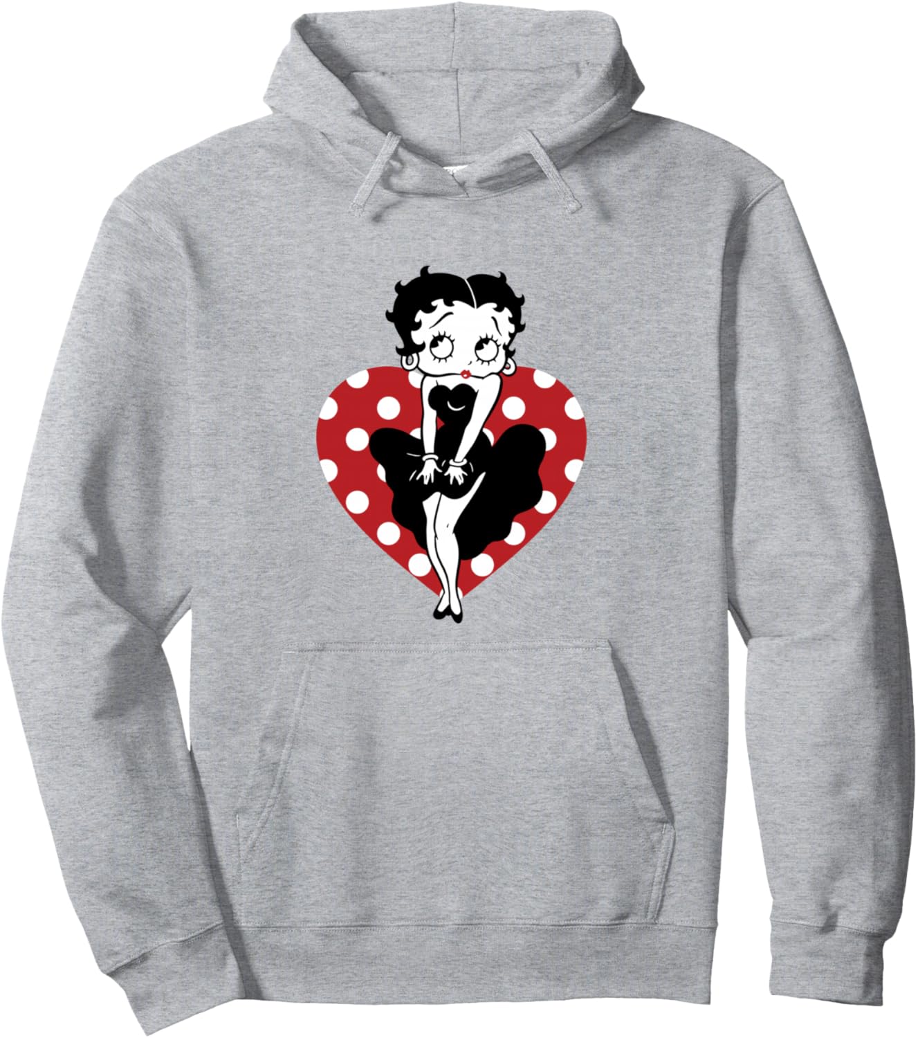 Sweat à capuche Betty Boop parodie robe 241 g