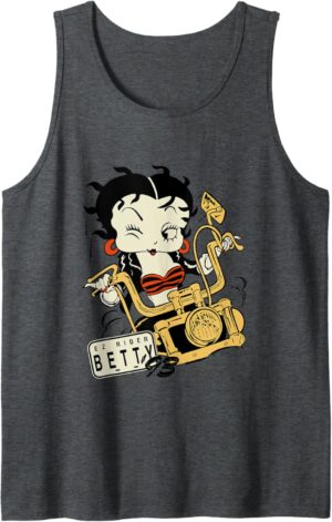 Débardeur Betty Boop Ez Rider Betty coupe classique