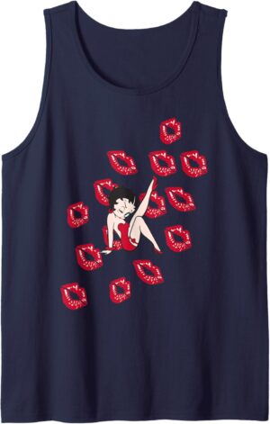 Débardeur Betty Boop Kisses pour Homme ou Femme