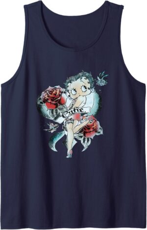 Débardeur Betty Boop Hottie Cutie Tatouage
