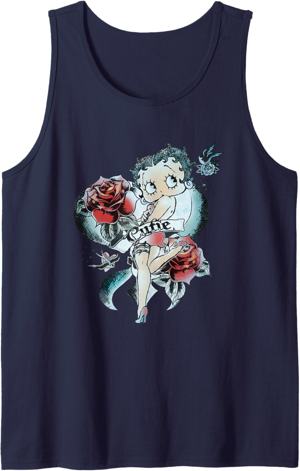 Débardeur Betty Boop Hottie Cutie Tatouage